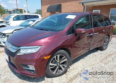 2018 Honda Odyssey Elite from USA, damaged, VIN 5FNRL6H93JB045733